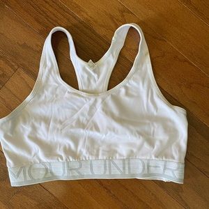 White sports bra